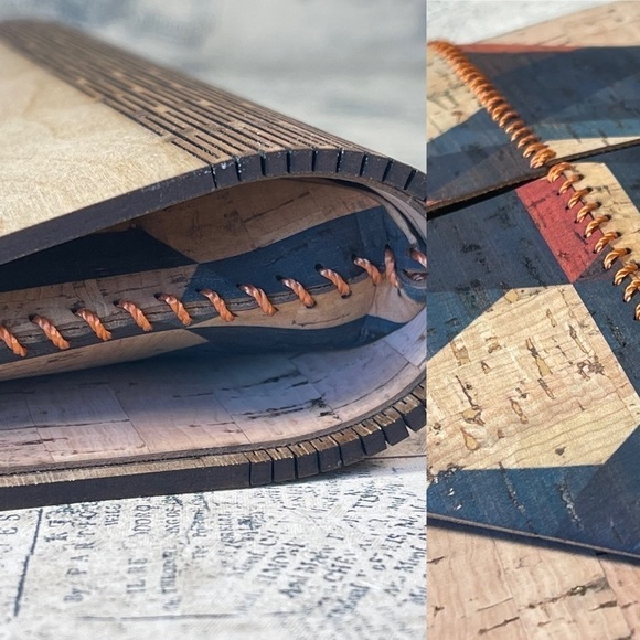 Samsaara Clutch Purse Ensemble - Mod Hex & Birch Wood - Picture 11 of 16